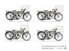 Copper State Models B32-001 Copper State Models B32-001 British Motorcycle Tr.Model H 1/32